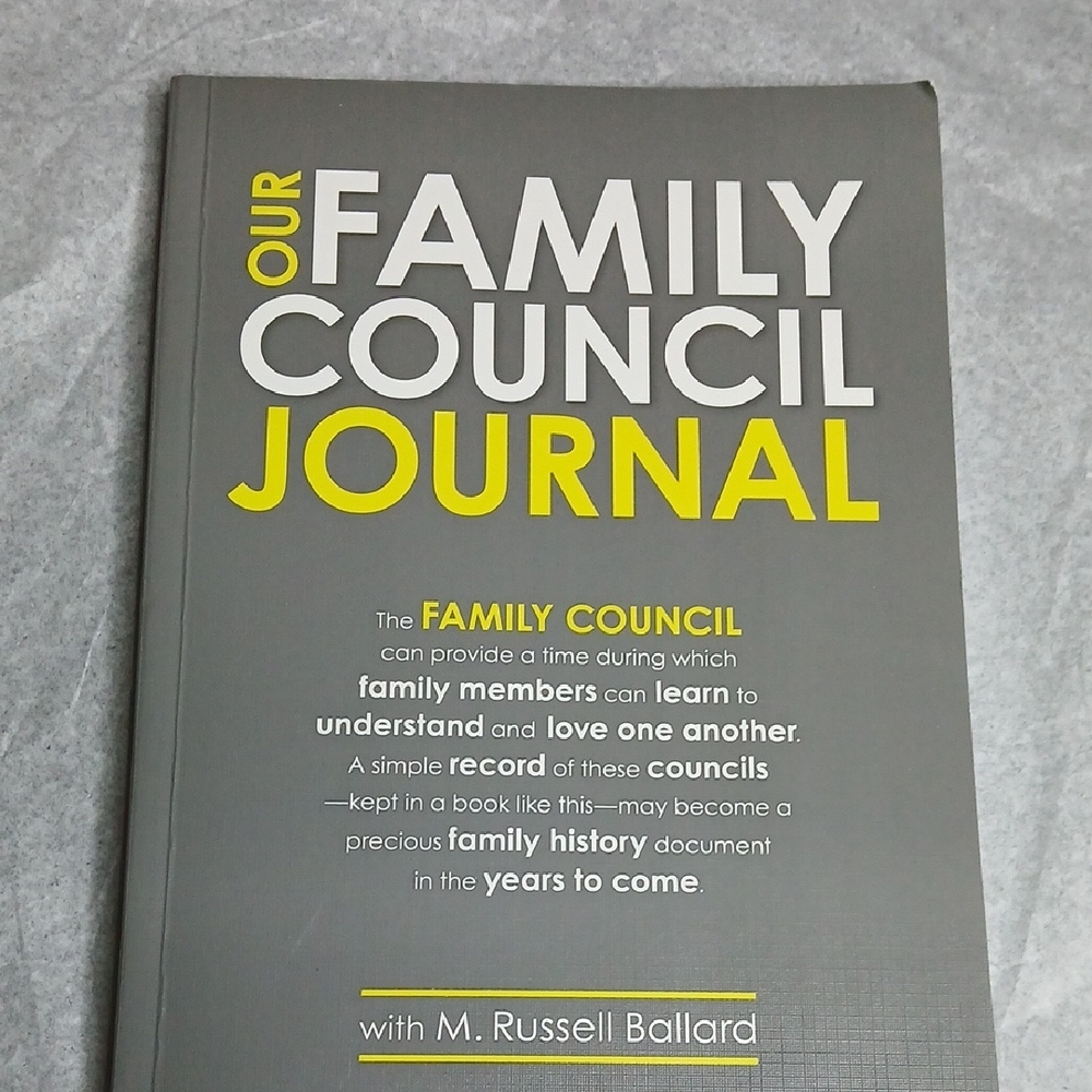 Our Family Council Journal - M. Russell Ballard